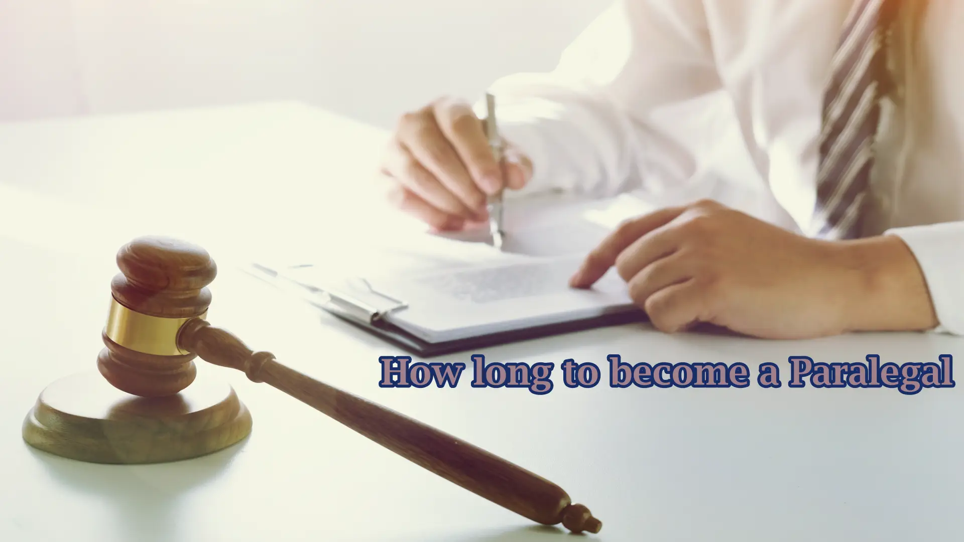 how long to become a paralegal